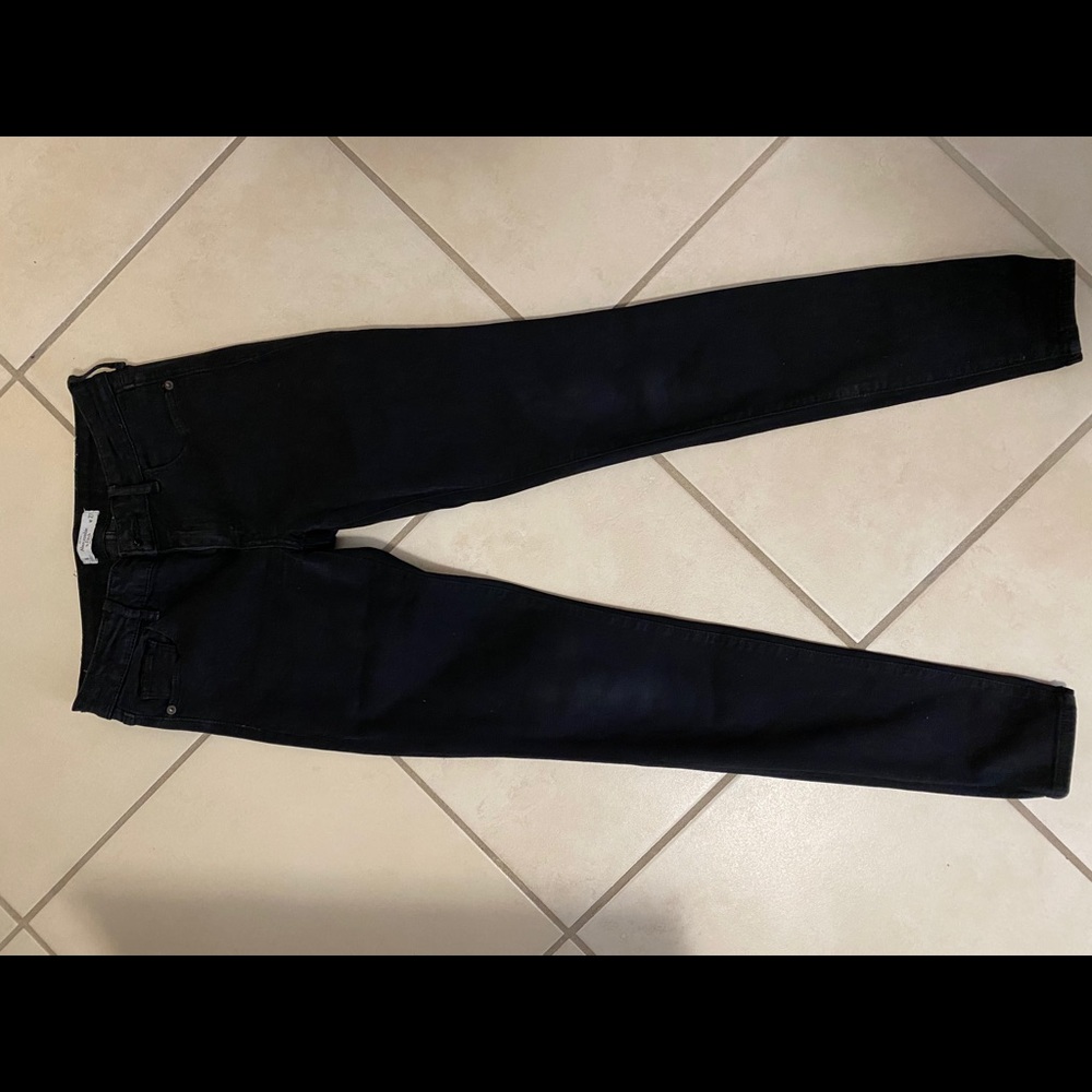Abercrombie Black Low-Rise Jeans